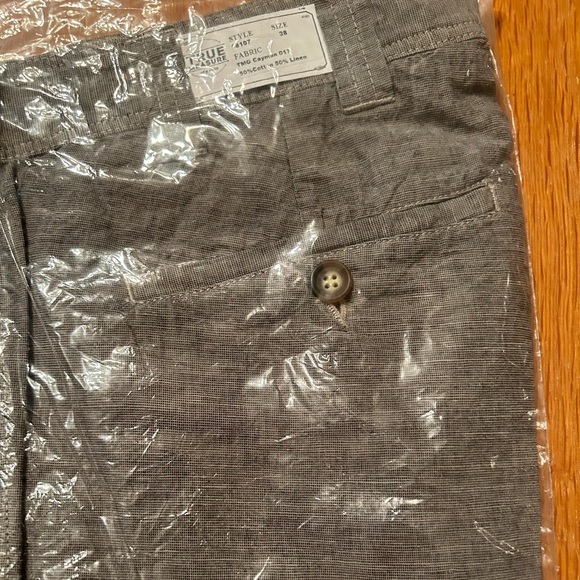 Men’s True Measure Linen Shorts Size 38 - Picture 4 of 6